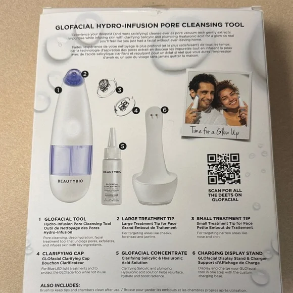 BeautyBio White Skincare Tool Set